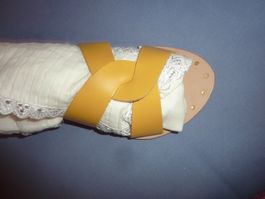 sandales en cuir pointure 41 estival pour femme