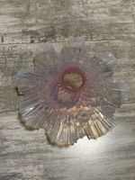 Paralume vintage opalescente a forma di fazzoletto
