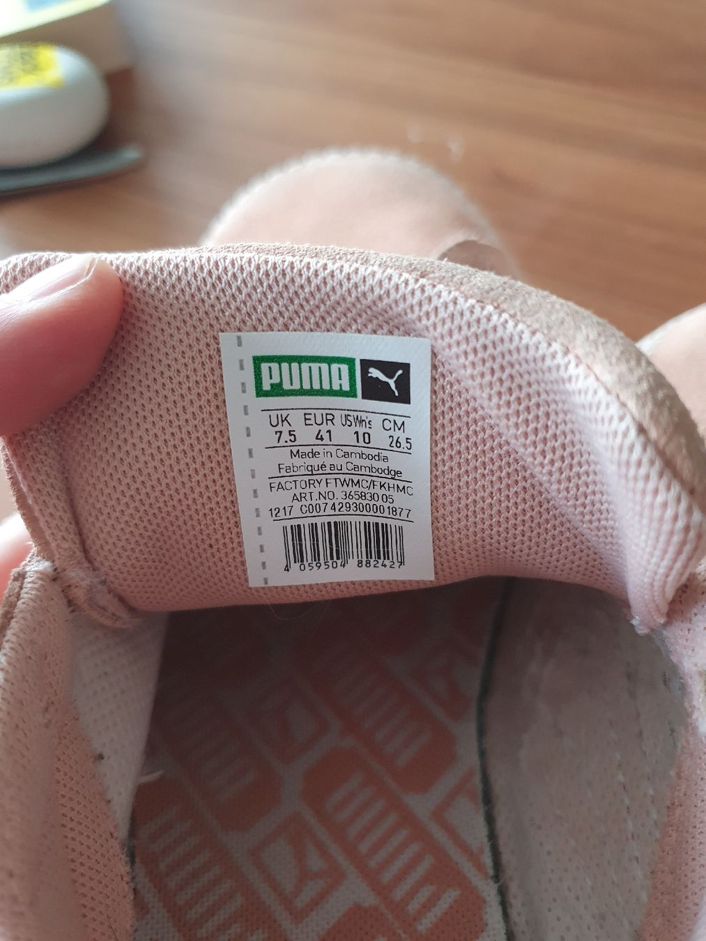 Puma Chaussures femmes: Puma Platform Sneakers Pink Suede Size 41  – D'occasion à Zürich par nit_7c9k 3