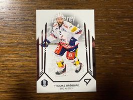 SportZoo Sammelkarten/Base Set Karten/EHC Kloten/Gregoire