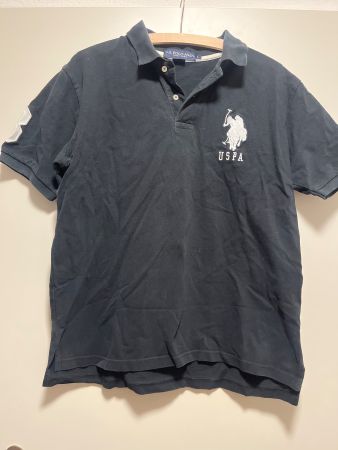 US Polo ASSN Poloshirt, Schwarz, Grösse L - Top! (49)