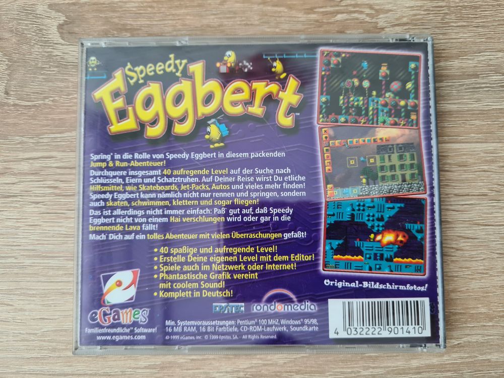 Speedy Eggbert - Part 1 (PC, 1999) 