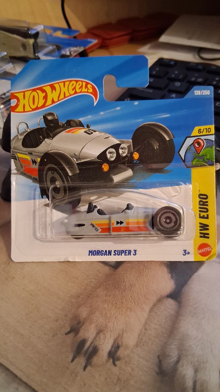 Hot Wheels Modellini d'auto: 2026 138/250 Morgan Super 3 – Nuovo e nell'imballaggio originale da Wolfenschiessen venduto da 2-stroke-garage