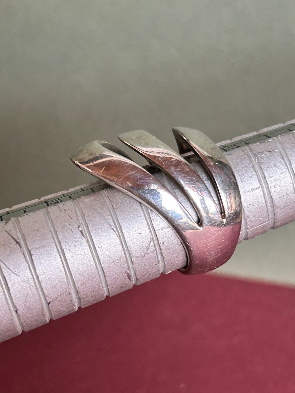Ringe: Ring DESIGNER dynamisch Silber (56/18) – Gebraucht aus Laufen von Bellavitaboom 8