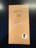 Sirocco Bio-Tee White Peach, 20 Beutel