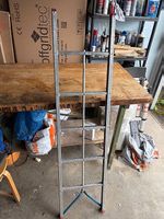 Kompakte Aluminium Faltleiter - Leiter 150cm Camping