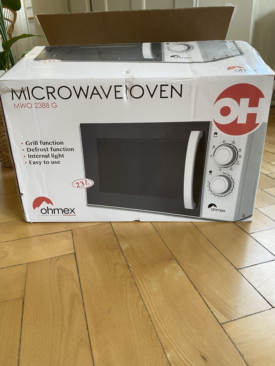 Ohmex Küchengeräte: OHMEX Mikrowelle NEU – Neu und originalverpackt aus Bern von lessi101 2