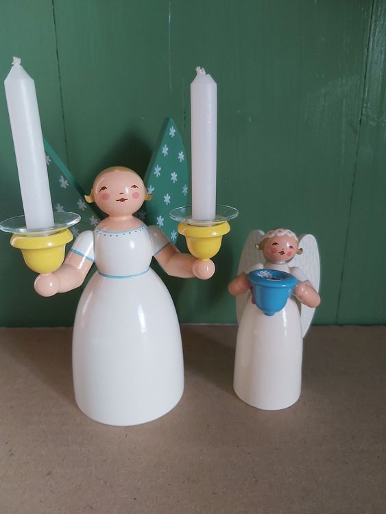 Figurine Ange Wendt & Kühn – Jeu Complet 634/30N, Rare, Neuf Sous Emballage D'origine