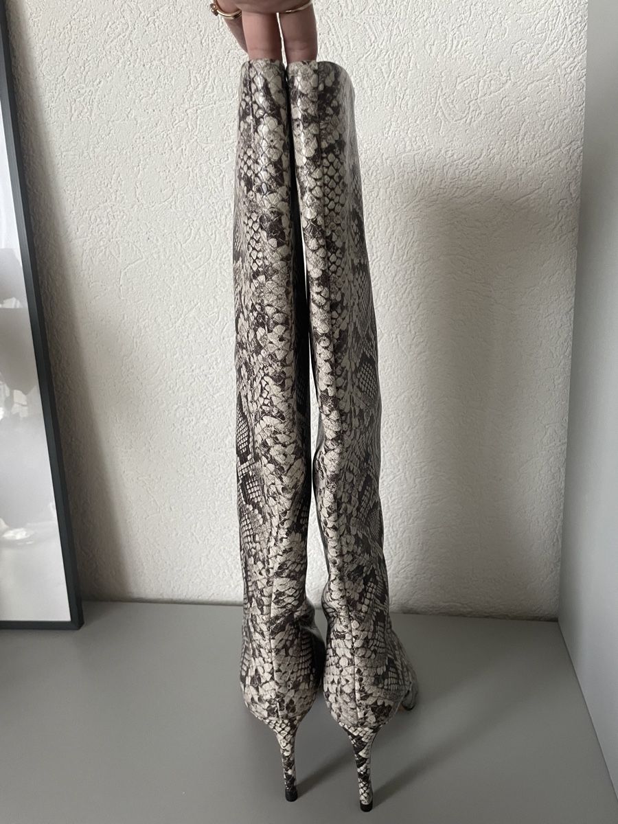 Zara Damenschuhe: NEW ZARA snakeskin boots – Neu und originalverpackt aus Vuadens von Nina11 2