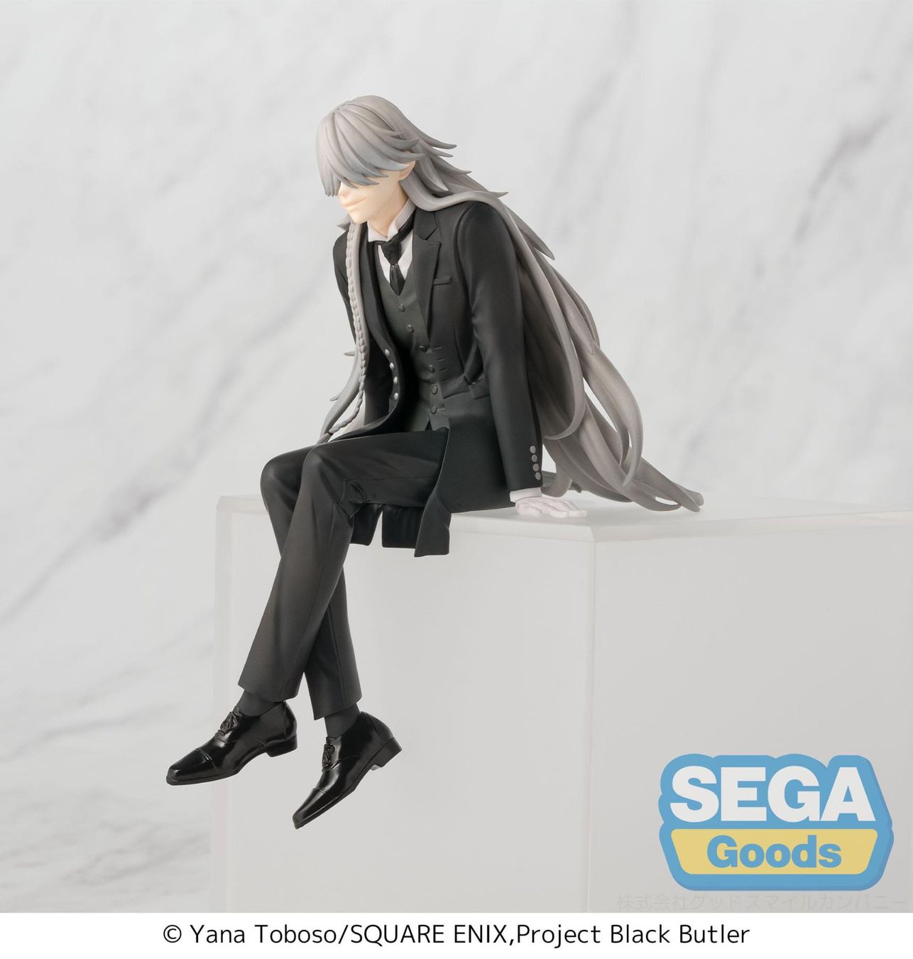 Statuette: Black Butler: Boarding School Arc PM Perching Undertaker – Nuovo e nell'imballaggio originale da St-Imier venduto da ATTAKSHOP 1