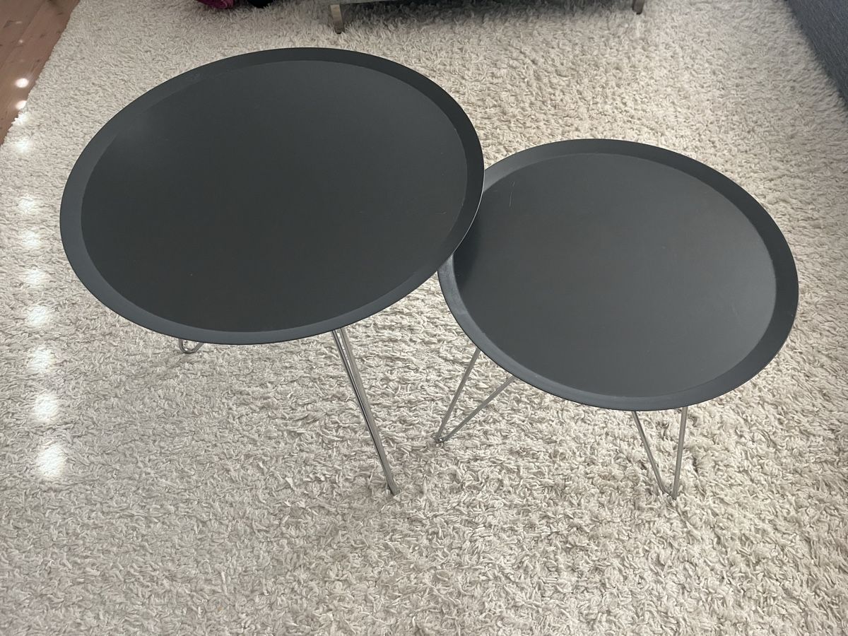 Tavoli: Runde Couchtische grau 2 Stk. – Usato da Wichtrach venduto da Katlile 1