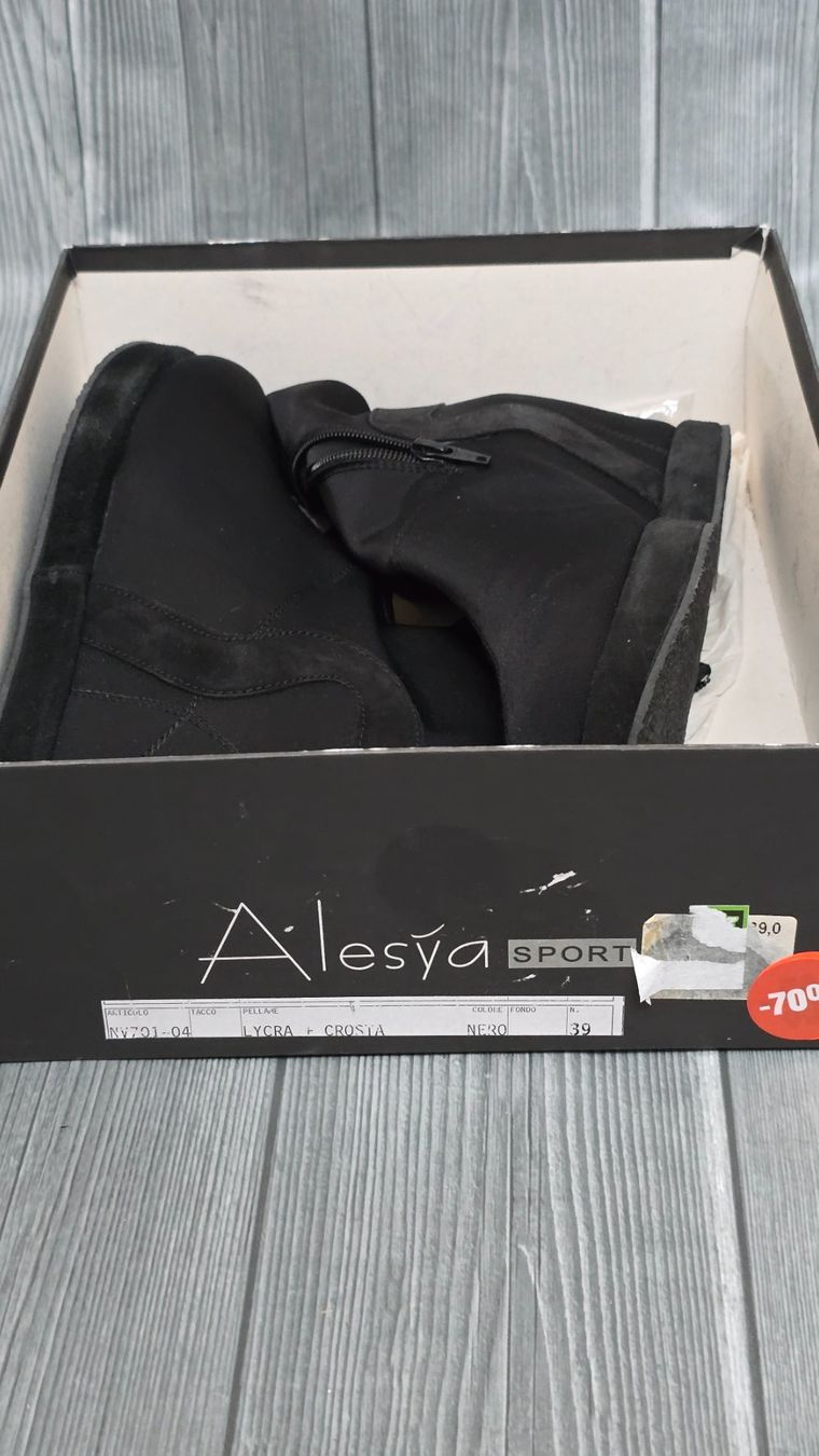 Damenschuhe: Alesya Wedge Boots - 39 - Socker Boots – Neu (gemäss Beschreibung) aus Thalwil von VitaMini 5