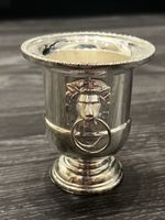 Silberne Vase/Kerzenständer mit Löwenkopf, 1-3 Stk - wie neu