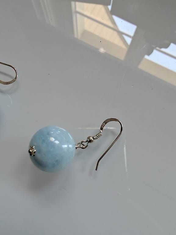 Boucles d'oreille: Silber Ohrringe mit Stein – D'occasion à Konolfingen par Honey870 3