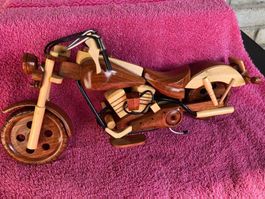Motorrad holz chopper harley