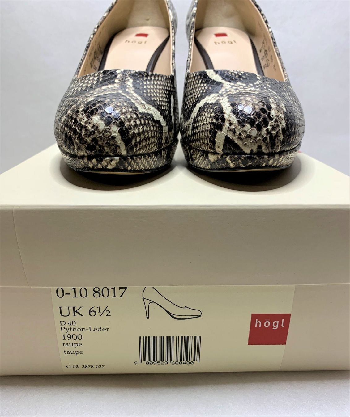 Högl Chaussures femmes: High Heels Högl Gr. 40 (6.5) Python-Leder – Neuf avec emballage d'origine à Wetzikon ZH par EvisStore 8