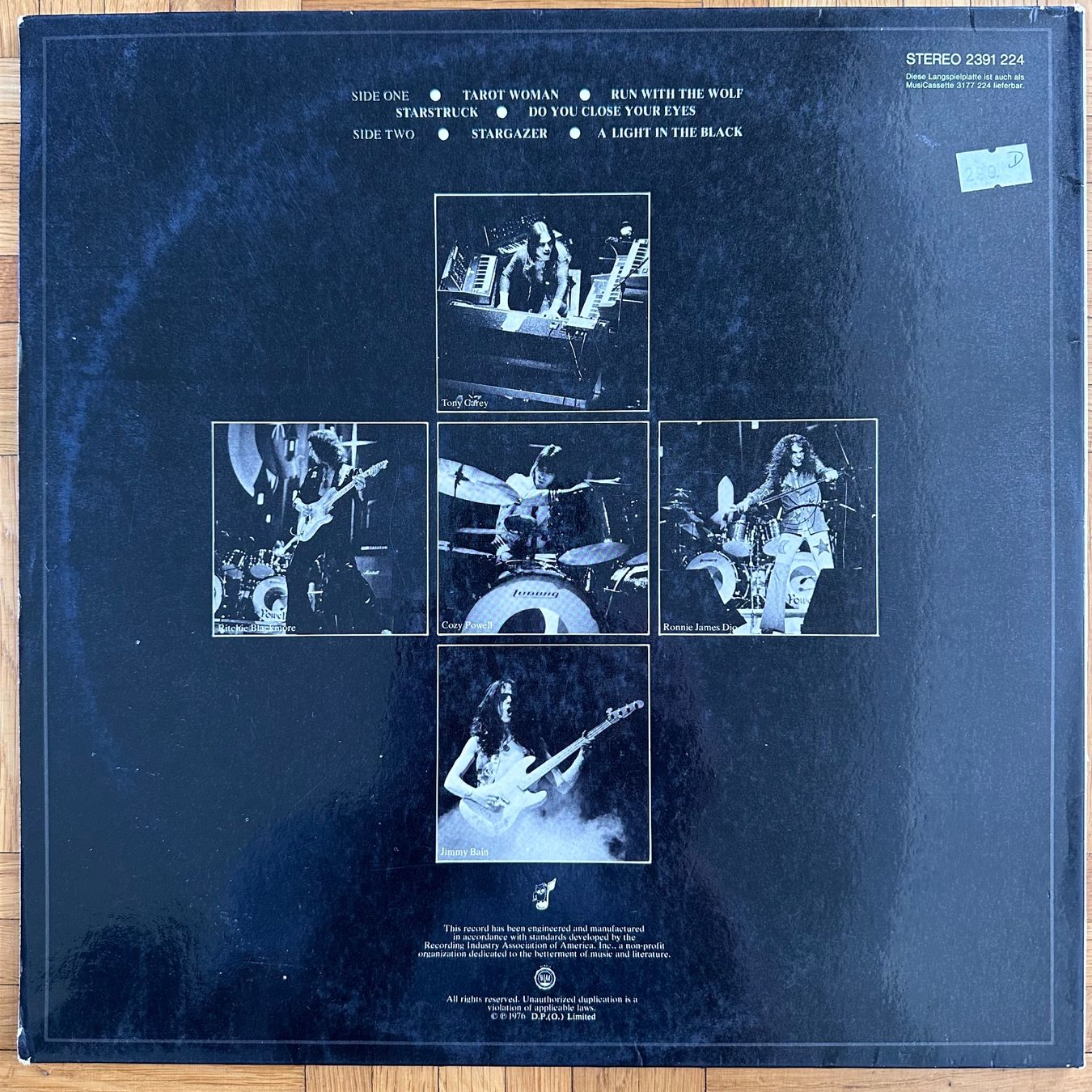 Dischi in vinile: LP - Rainbow – Rising – Usato da Breganzona venduto da Onairda75 1