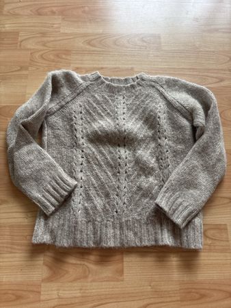 Aymara Pullover Baby-Alpaka beige Grösse 10Y sehr gut