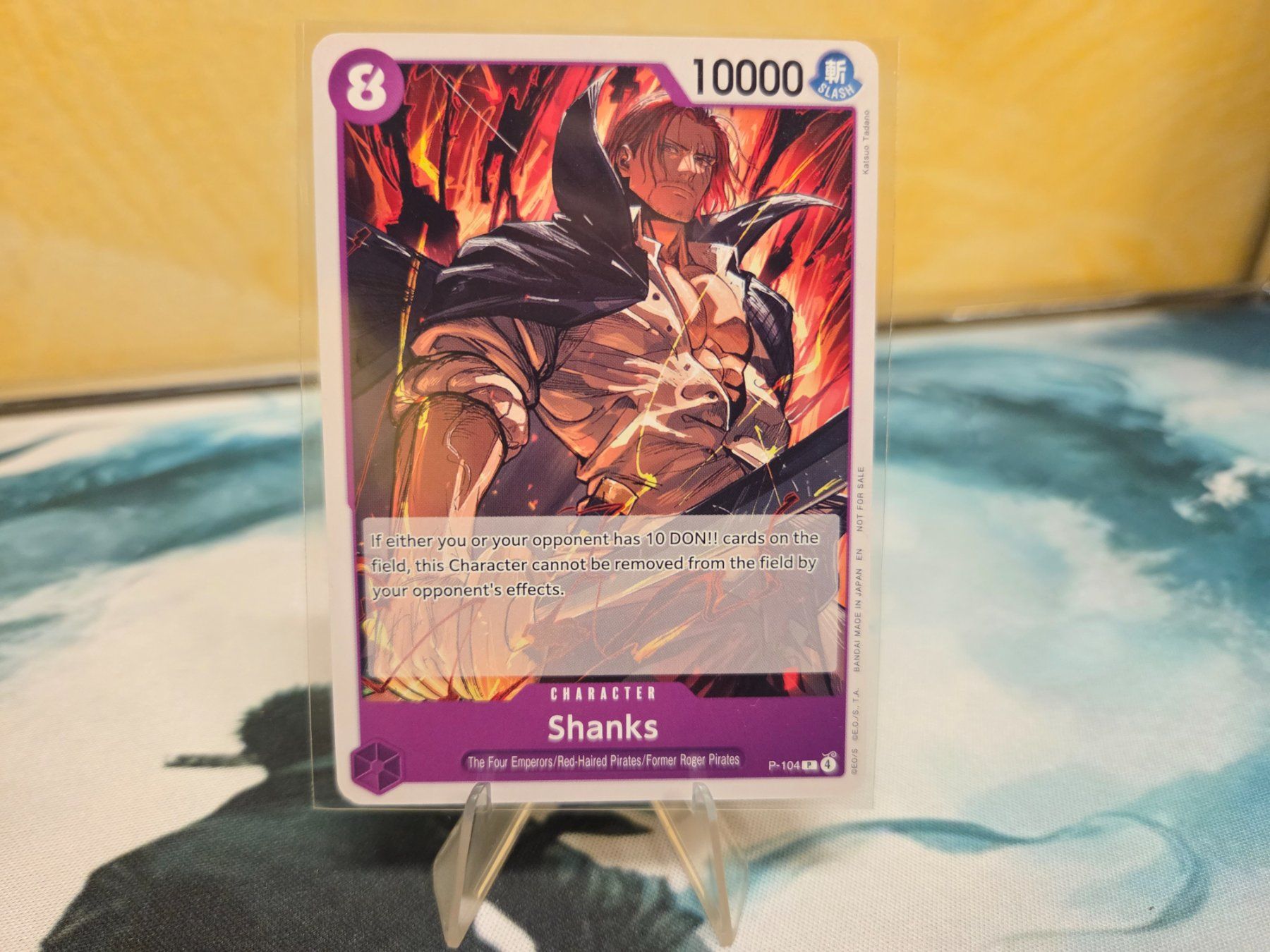 Bandai Sammelbilder & Trading cards: One Piece |  Shanks  P 104 – Gebraucht aus Lugano von Doppia_B