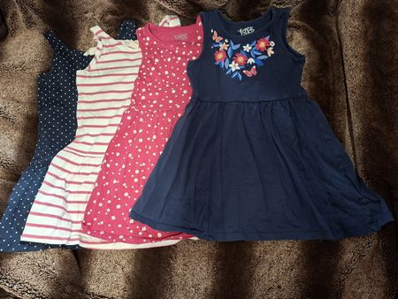 4 x Gr 110/116 Sommerrock 2x H&M 2x C&A. 
