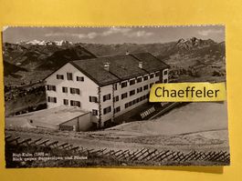 1962 Rigi-Kulm, Blick gegen Berneralpen und Pilatus ist