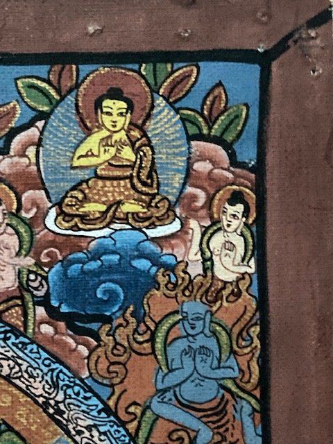 Tutte le decorazioni: Ancien mandala tibétain peint – Usato da Onex venduto da gga_5vcf 3