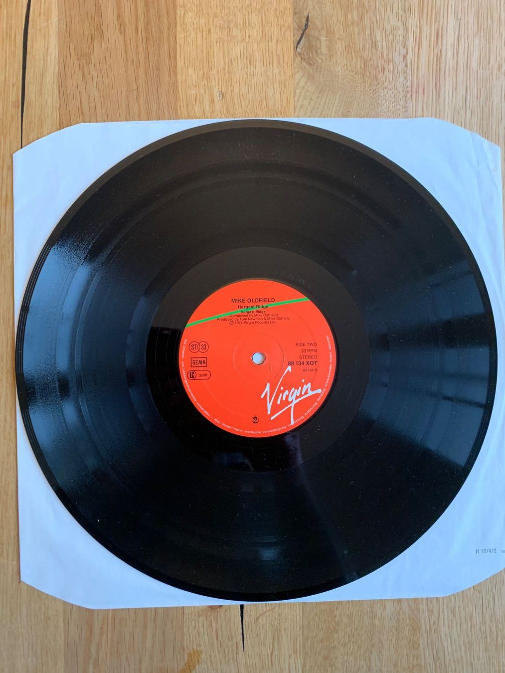Dischi in vinile: Mike Oldfield - Hergest Ridge – Usato da Balzers venduto da Amontelm 2