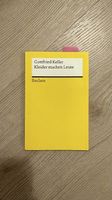 Gottfried Keller - Kleider machen Leute