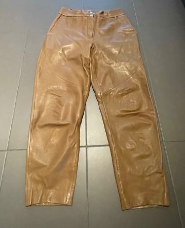 Lamm-Leder-Hose cognac BOSS neuwertig