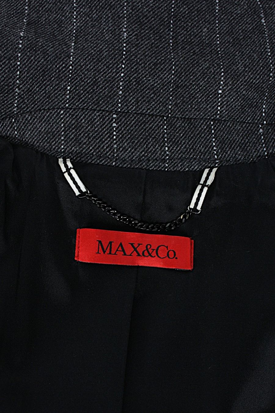 Giacche: MAX&CO Blazer grau gestreift Grösse 40 – Usato da Zollikofen venduto da Restwert_Zollikofen 5