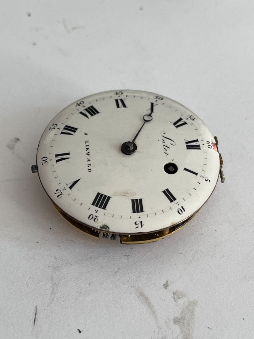 Suter Orologi: Suter Spindeluhrwerk – Usato da Worblaufen venduto da chronyves 3