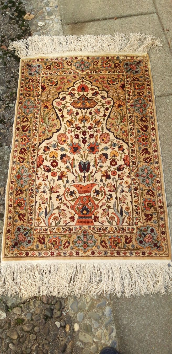 Tapis: Seiden-Teppich – D'occasion à Neuenhof par elRey123