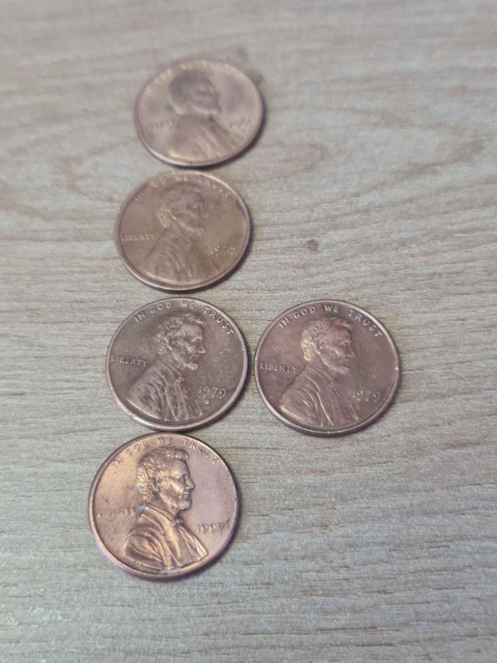 Tutti le monete: Seltene US Cents Sammlung: Jahrgänge 1961, 1975, 1979 – Usato da Windisch venduto da MarcelS01