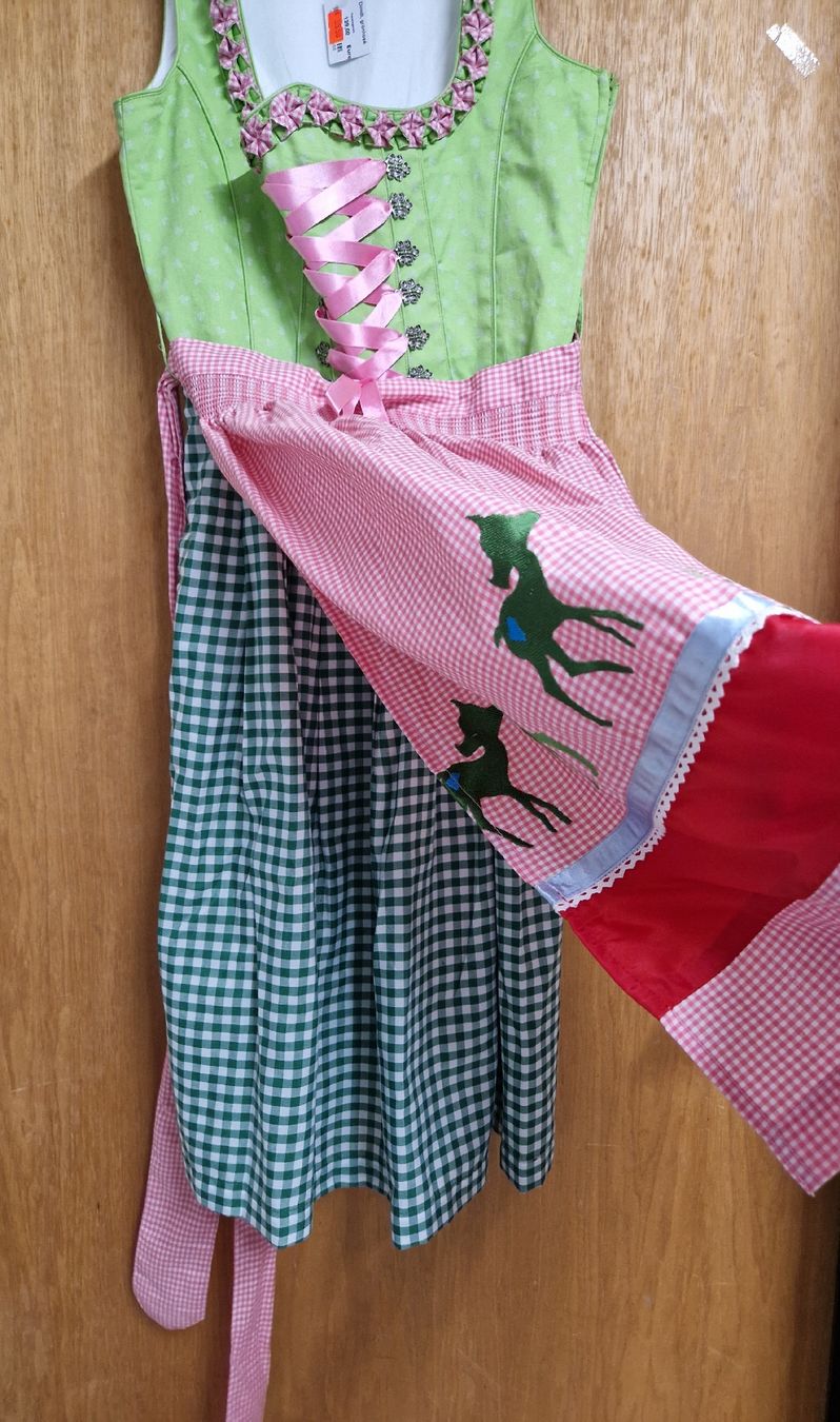 Alprausch Vestiti: Neues Dirndl von Almenrausch, Gr. 36 – Nuovo e nell'imballaggio originale da Niederdorf venduto da AniG. 1