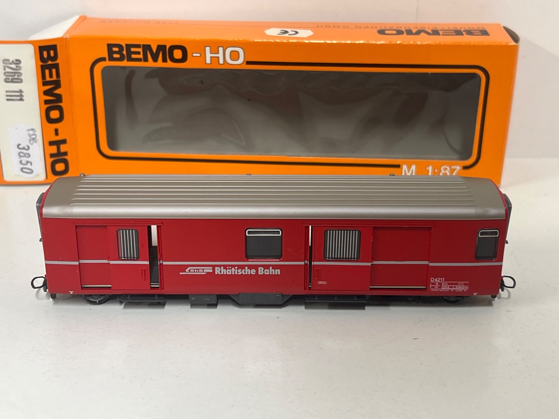 Bemo Modelleisenbahnen: Bemo 3269 118  D4211 RhB H0m – Gebraucht aus Neuenhof von ludovicco 2