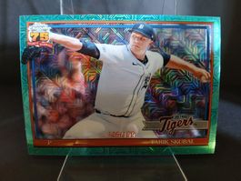 Topps Series 1 2026 Tarik Skubal Aqua Mojo /199 Baseball