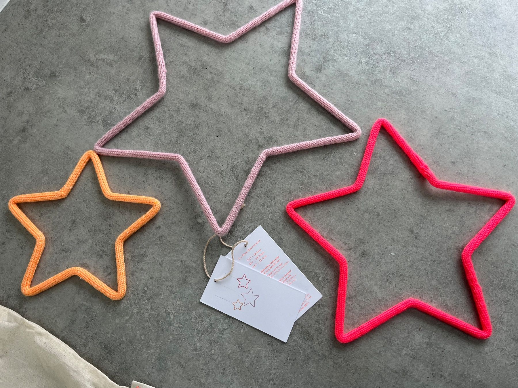 Alle Dekorationen: MERI MERI Dekoration 3 Sterne – Gebraucht aus Zollikofen von spunk65 1