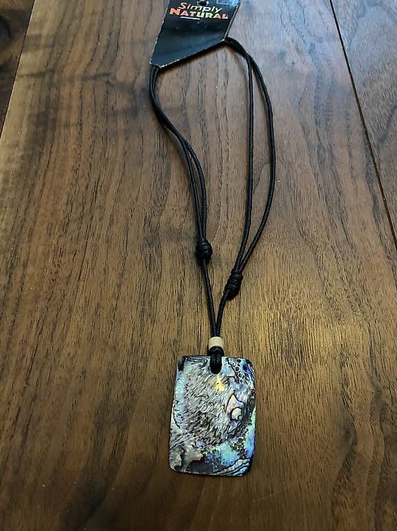 Catenine: Schöne Halskette Paua - neu – Nuovo e nell'imballaggio originale da Wollerau venduto da luxury_82 1