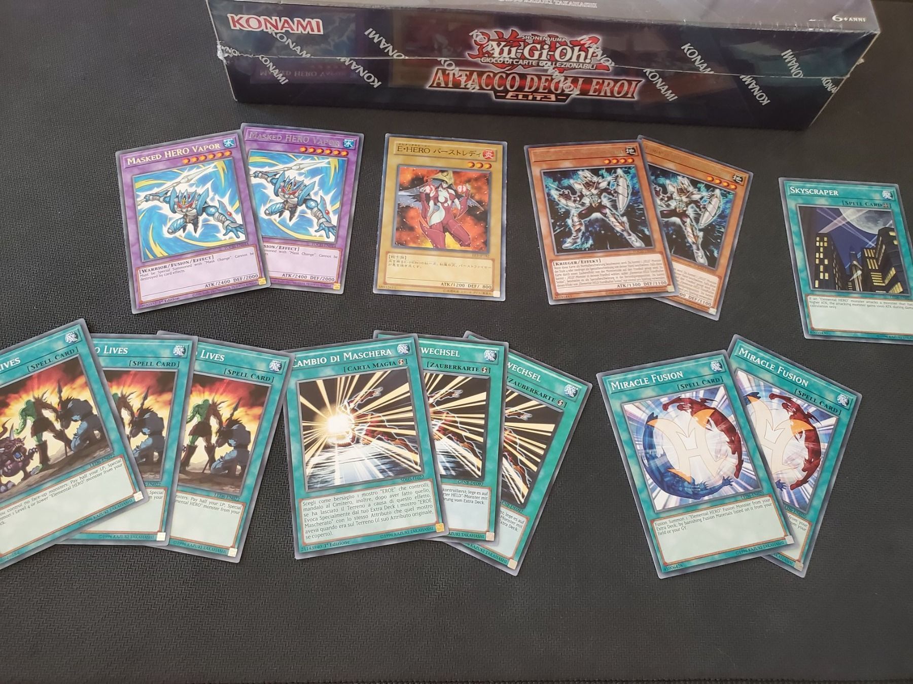 Yugioh Carte collezionabili: Yugioh Helden Set mit Hero Strike Elite OVP! – Nuovo (secondo la descrizione) da Opfikon venduto da Steins_Siedlung 2