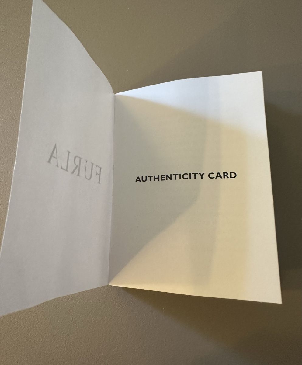 Furla Portamonete: Portemonnaie, Furla, Pythonleder, braun/cognac, 19cm x 10cm – Nuovo e nell'imballaggio originale da Oberwil BL venduto da orsay 7
