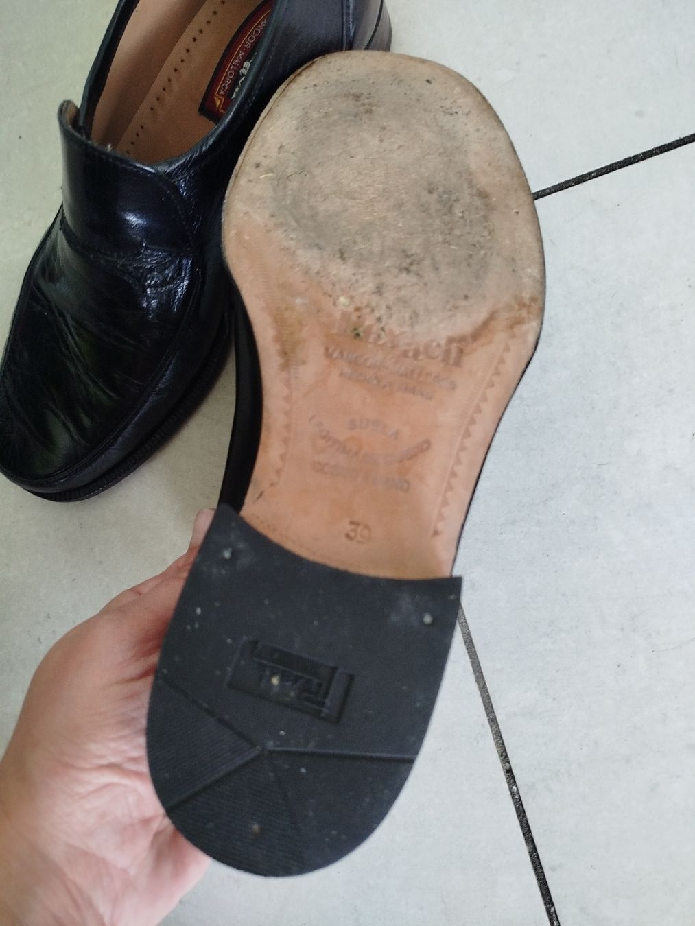 Scarpe da uomo: Rexach Mallorca Schuhe, Schwarz, Grösse 39 Top! – Usato da Rupperswil venduto da Annet.Dann888 4
