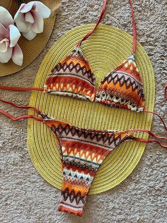 ✨Chic Boho Bikini Set M - Neu  - Gratis Versand