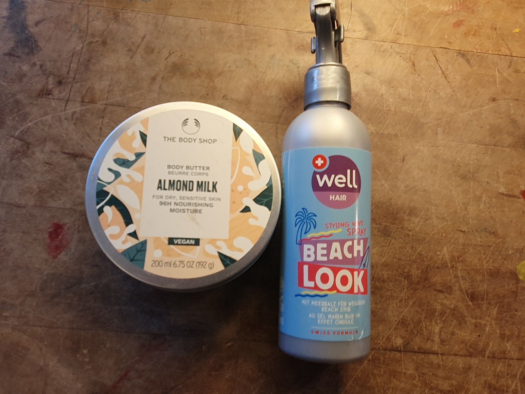 Feuchtigkeitspflege: Almond Milk + Beack Look Strandpflegemittel – Gebraucht aus Zürich von loosebone