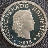 10 Rappen 2015 stgl. / aus Münzsatz