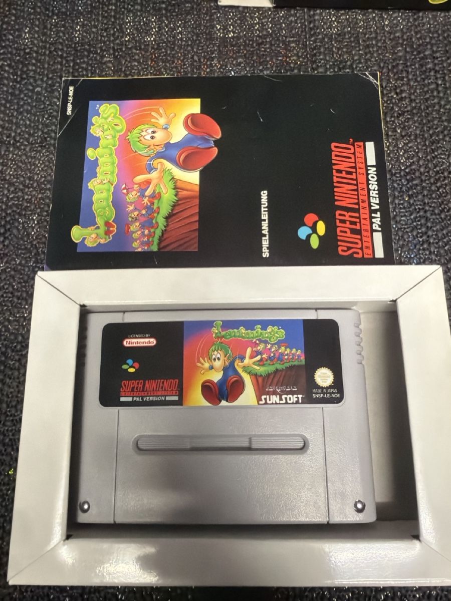 Nintendo Giochi: Lemmings Super Nintendo PAL Version – Usato da Bülach venduto da ran_kqm8 2