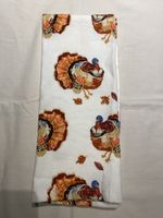 Thanksgiving Turkey Patterned Kitchen Towel autumn Fall