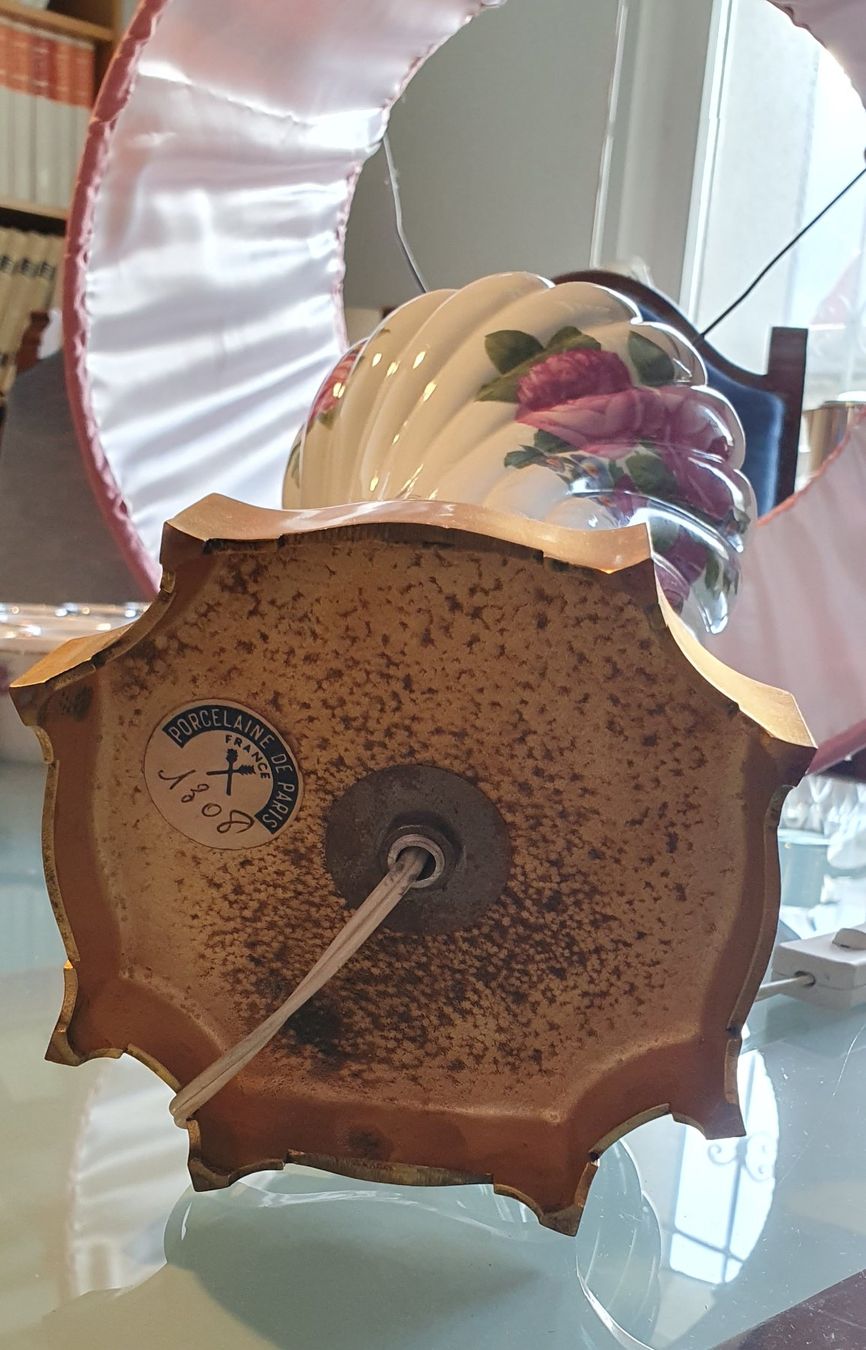 Lampen: lampe de table abat-jour plissé – Gebraucht aus Sion von bene123 4