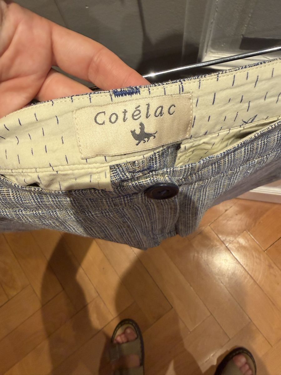 Pantaloni: Cotelac checked trousers size 2 – Nuovo (secondo la descrizione) da Genève venduto da jud_xrl8 5