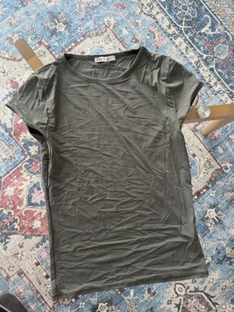 Zara top (skims dupe)