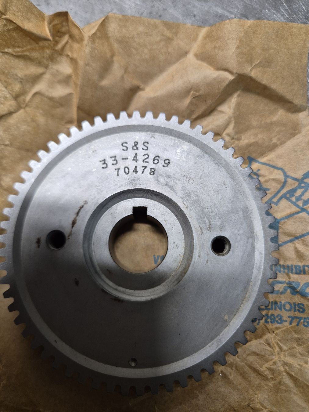 Harley-Davidson Alle Motorradersatzteile: Pignon arbre à cames Harley-Davidson S&S – Neu und originalverpackt aus Le Locle von CHEGUA 1